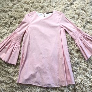 Zara Bell Sleeve Skort Dress